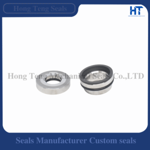M07 1 inch pump mechanical seal components shown side by side